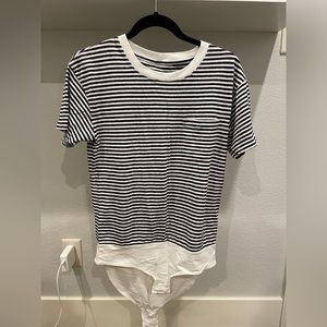Striped Bodysuit